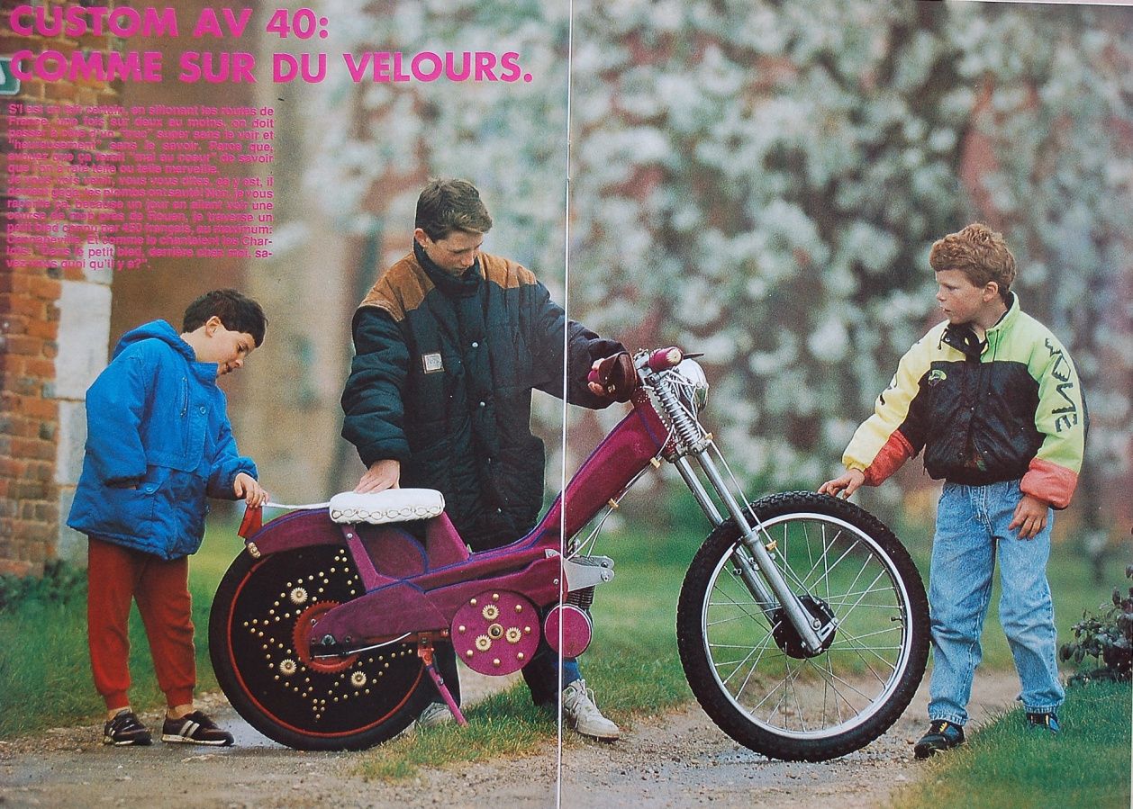 MBK AV 40 velours, MobChop 75, aout 1991